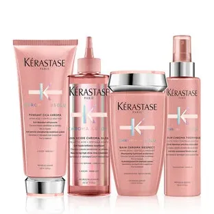 Party-Ready Style Trendy Pink Dresses and Kérastase Anti-Frizz Solutions for Smooth, Shiny Hair